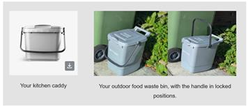 FOOD WASTE RECYCLING FACTS: YOUR NEW BINS